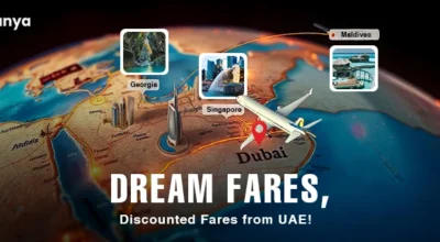 cheap flights from dubai banner